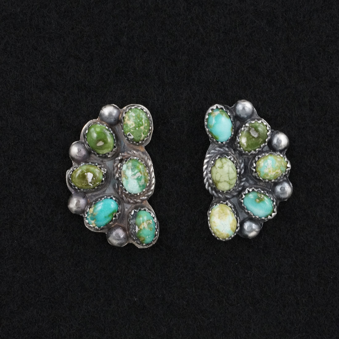 Phil Garcia Turquoise & Sterling Silver Earrings