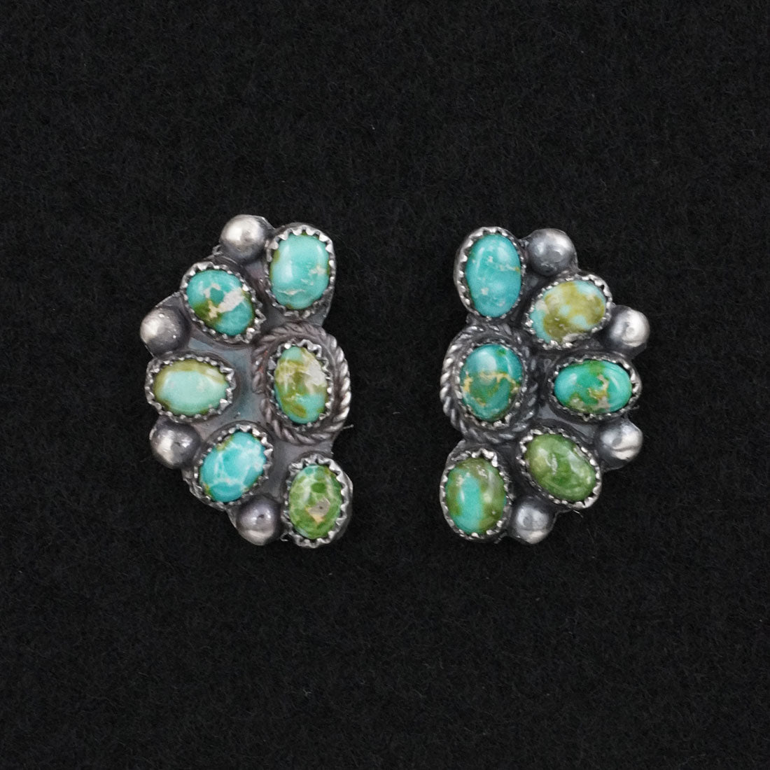 Phil Garcia Turquoise & Sterling Silver Earrings