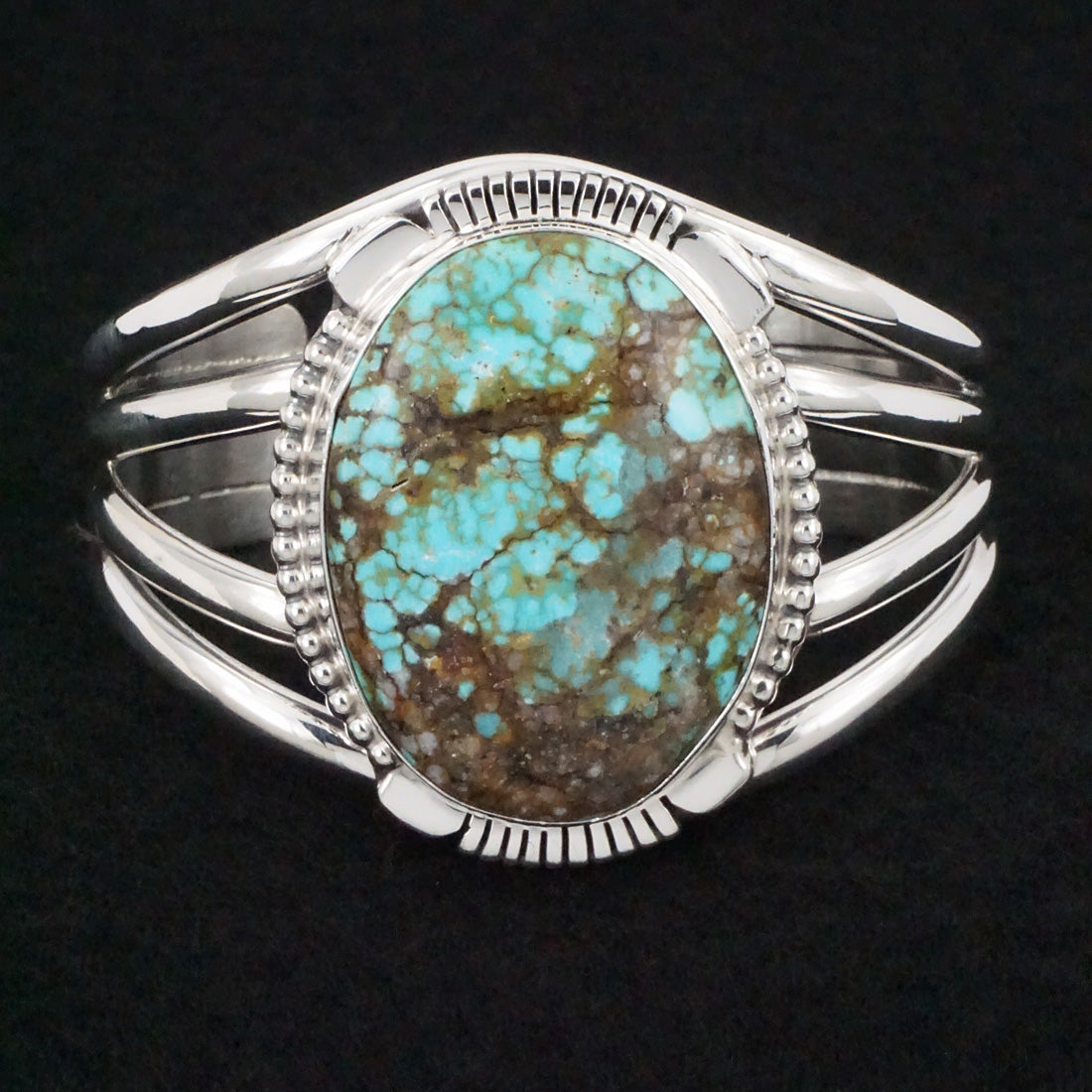 Thomas Francisco Turquoise & Sterling Silver Bracelet