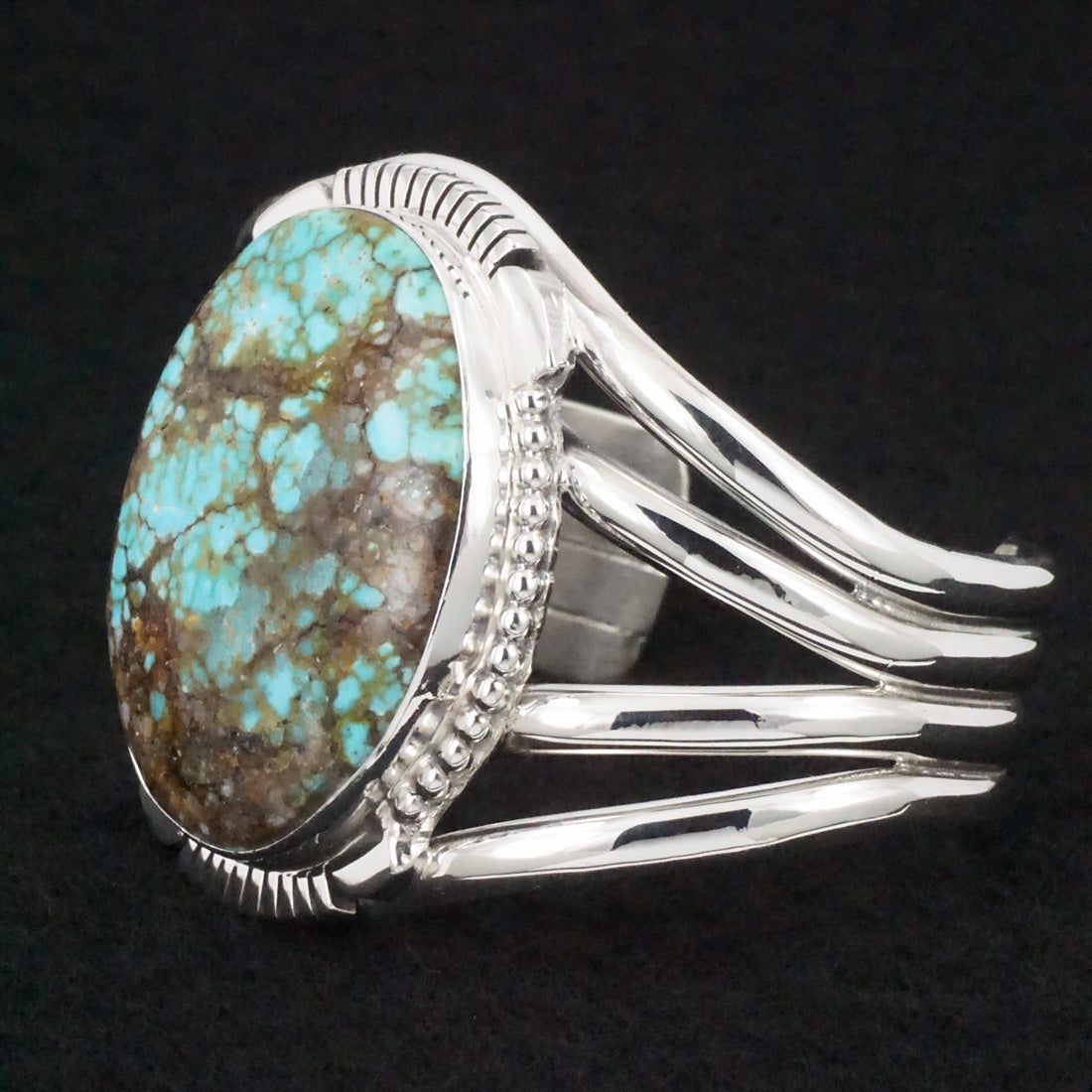 Thomas Francisco Turquoise & Sterling Silver Bracelet