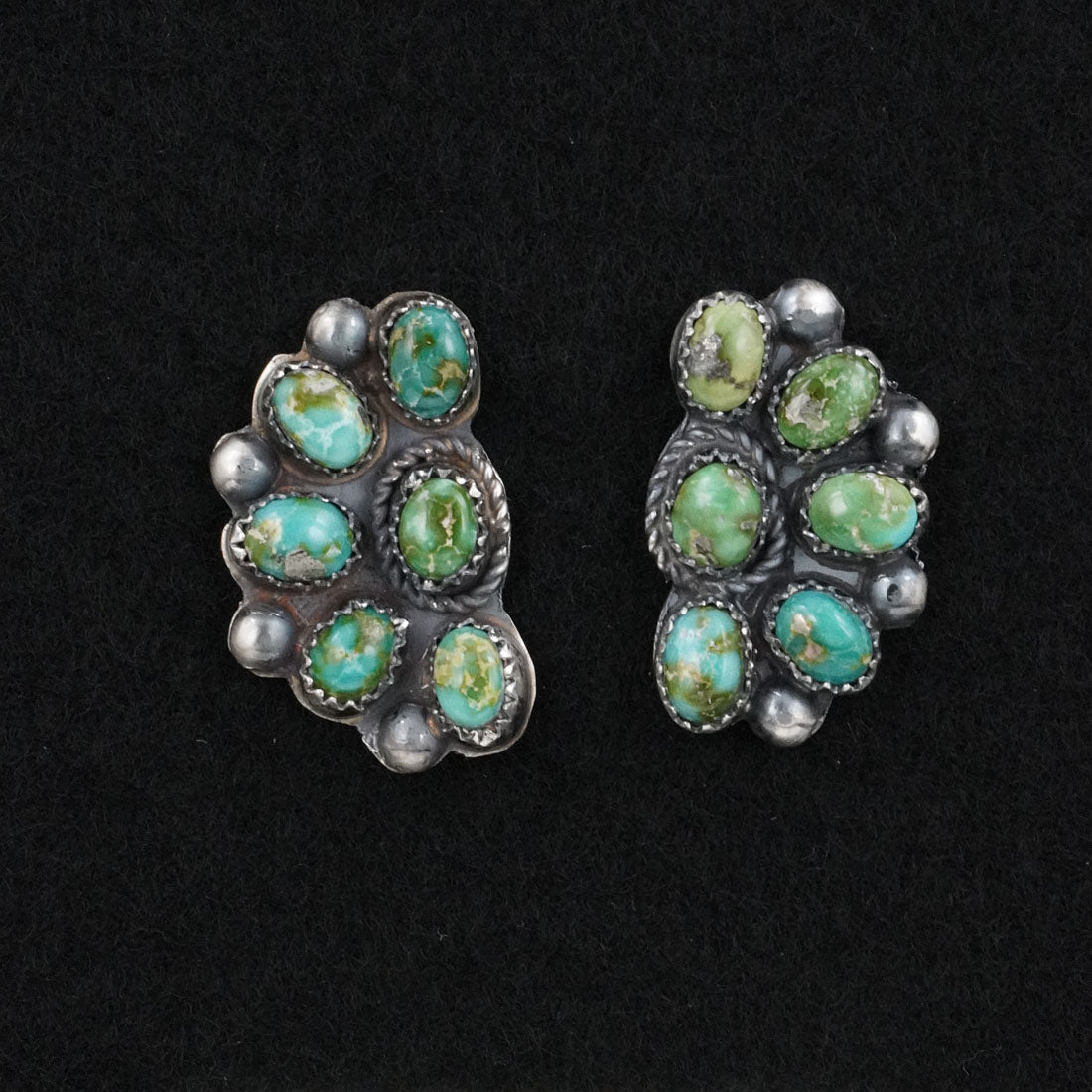 Phil Garcia Turquoise & Sterling Silver Earrings