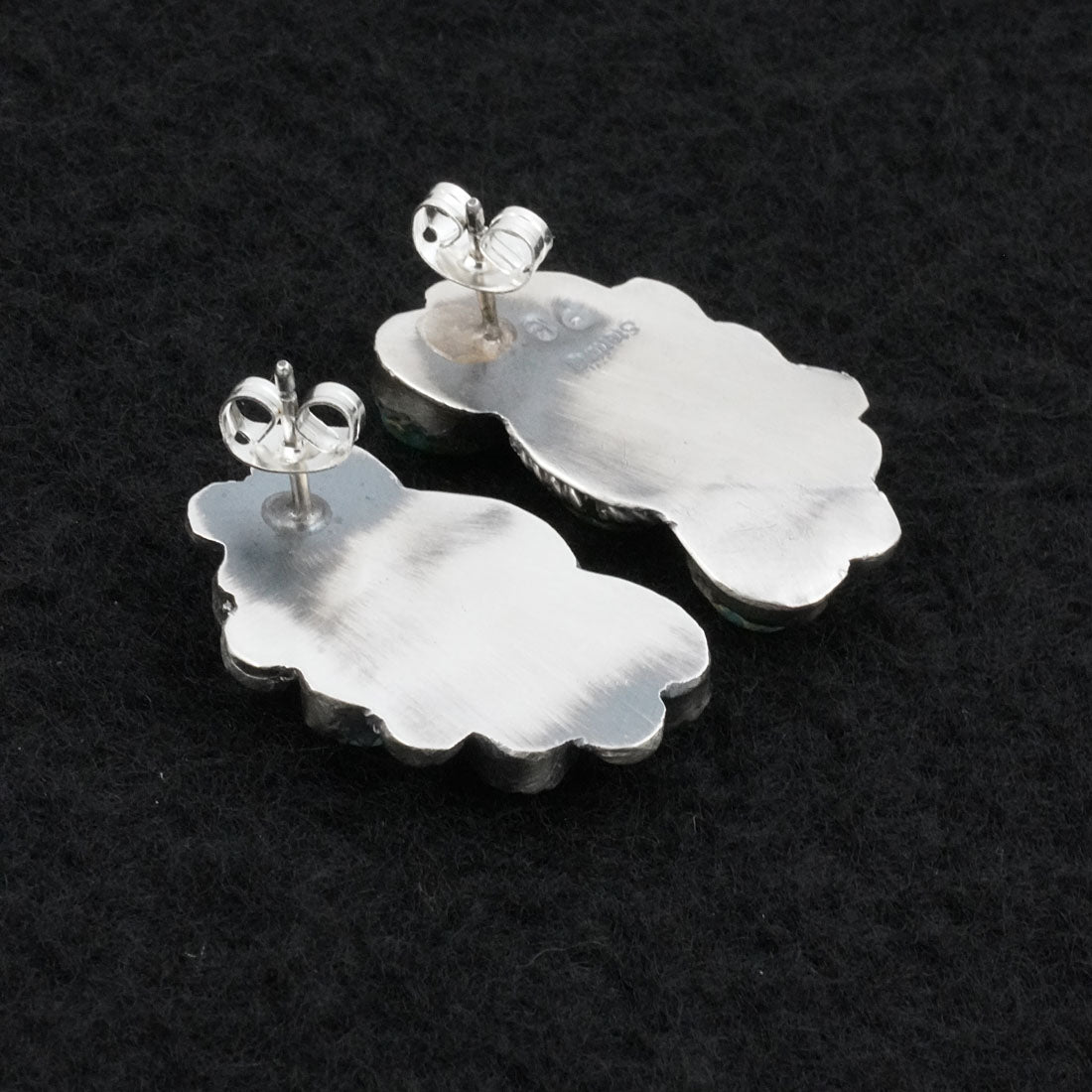 Phil Garcia Turquoise & Sterling Silver Earrings