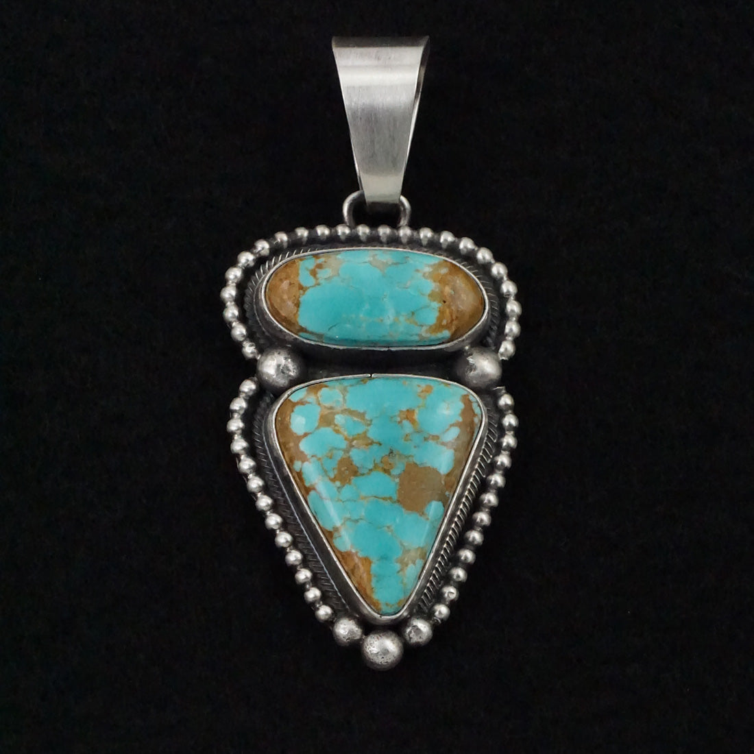 Darrin Livingston Turquoise & Sterling Silver Pendant