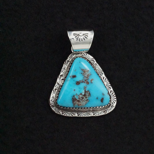 Ernest Hawthorne Turquoise & Sterling Silver Pendant