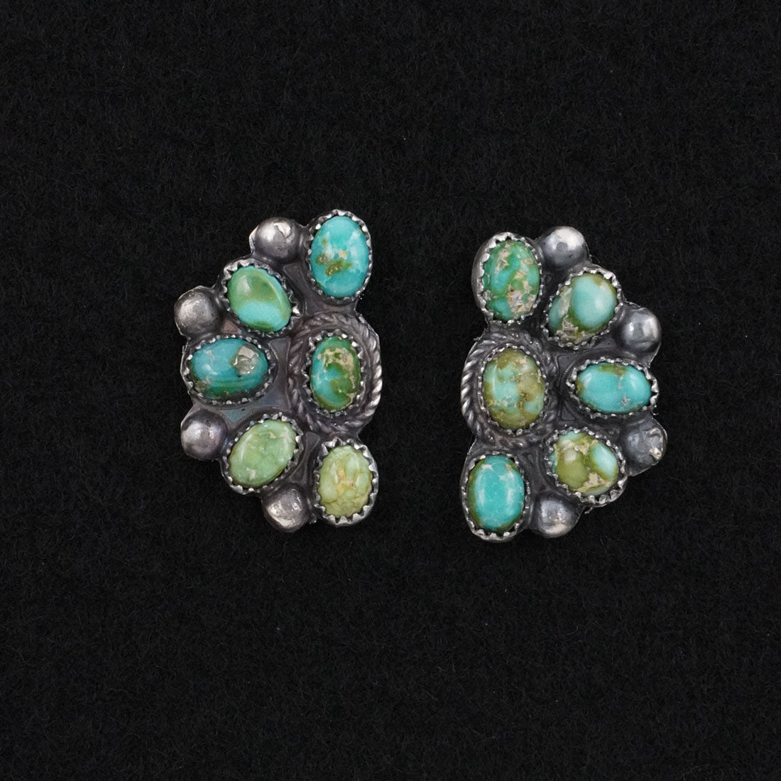 Phil Garcia Turquoise & Sterling Silver Earrings