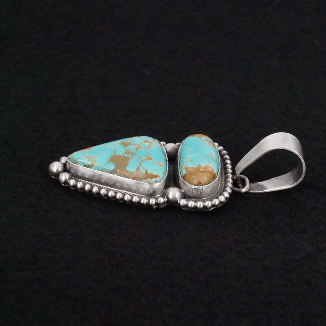 Darrin Livingston Turquoise & Sterling Silver Pendant