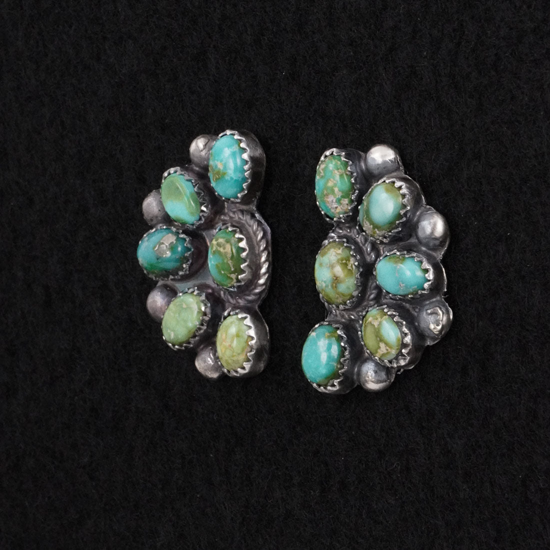 Phil Garcia Turquoise & Sterling Silver Earrings