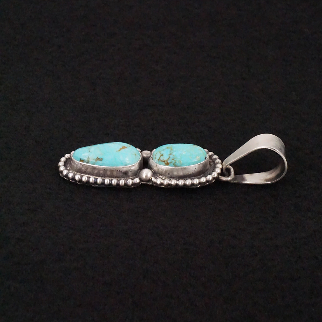 Darrin Livingston Turquoise & Sterling Silver Pendant