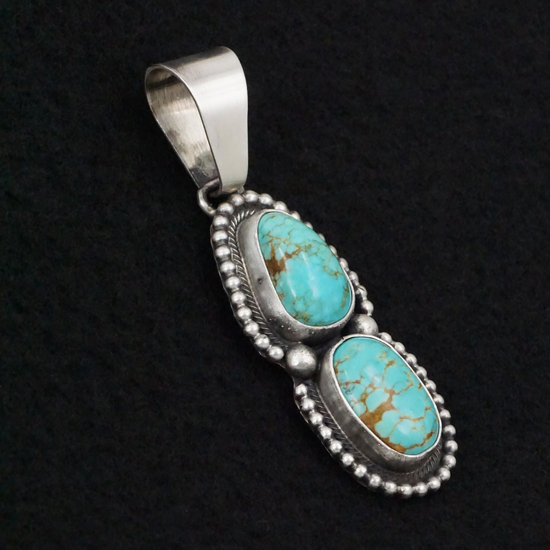 Darrin Livingston Turquoise & Sterling Silver Pendant