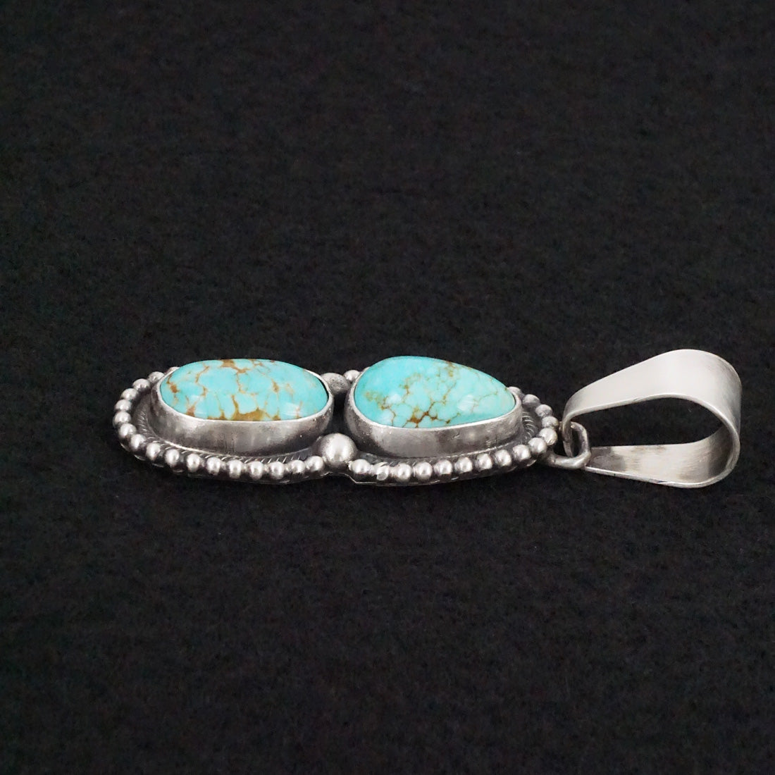 Darrin Livingston Turquoise & Sterling Silver Pendant