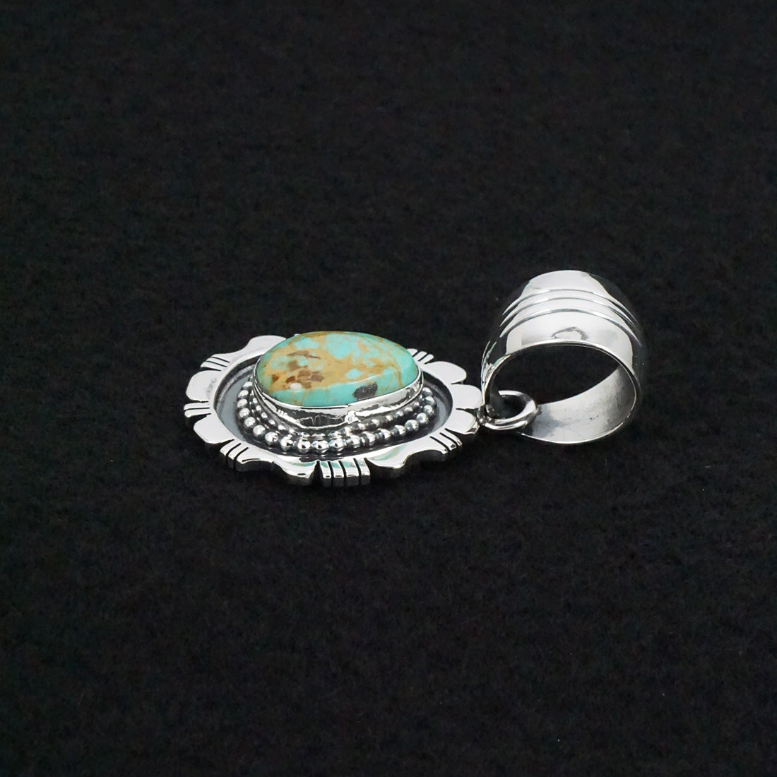 Randy Boyd Turquoise & Sterling Silver Pendant