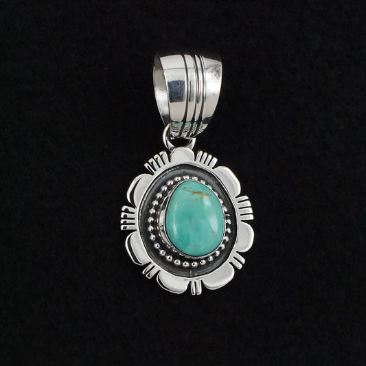 Randy Boyd Turquoise & Sterling Silver Pendant