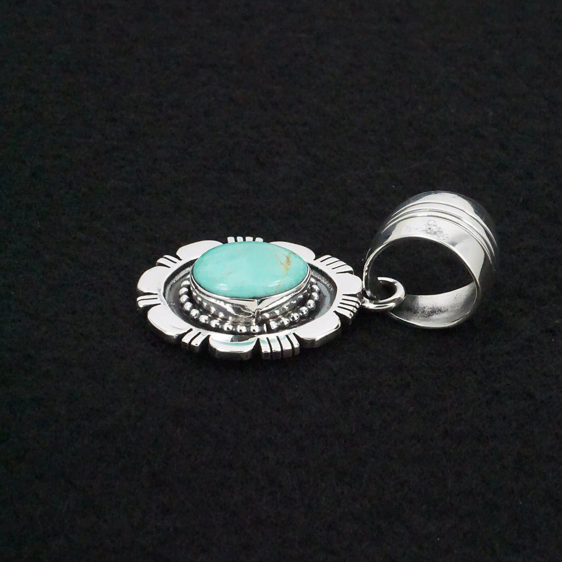 Randy Boyd Turquoise & Sterling Silver Pendant