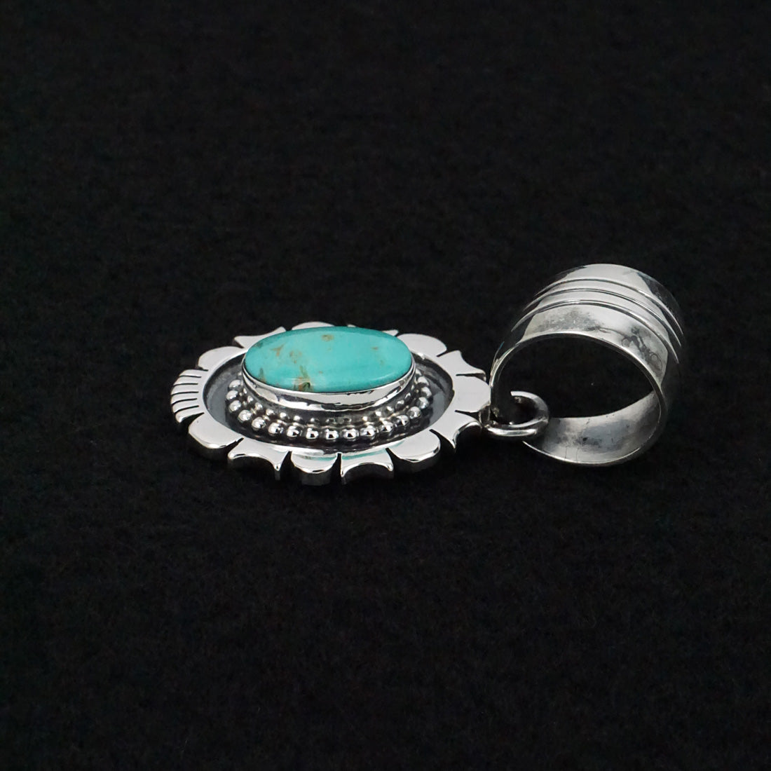 Randy Boyd Turquoise & Sterling Silver Pendant