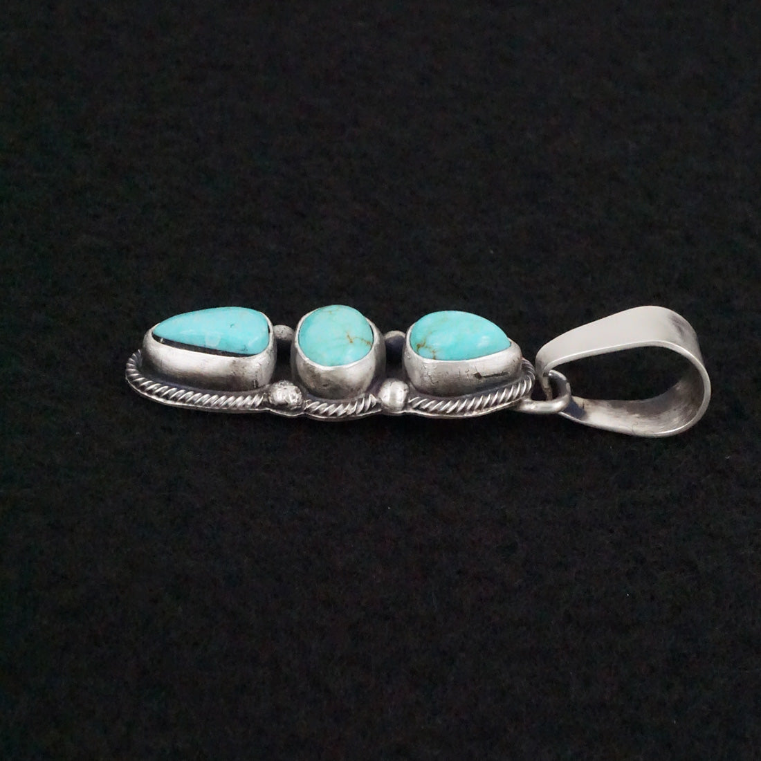 Darrin Livingston Turquoise & Sterling Silver Pendant