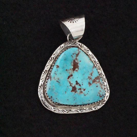 Ernest Hawthorne Turquoise & Sterling Silver Pendant