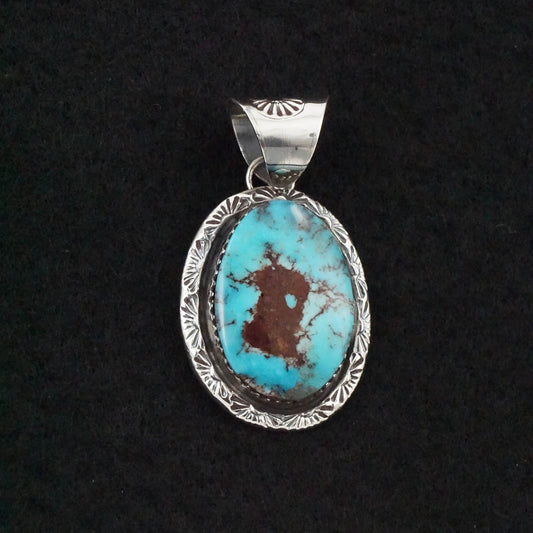 Ernest Hawthorne Turquoise & Sterling Silver Pendant