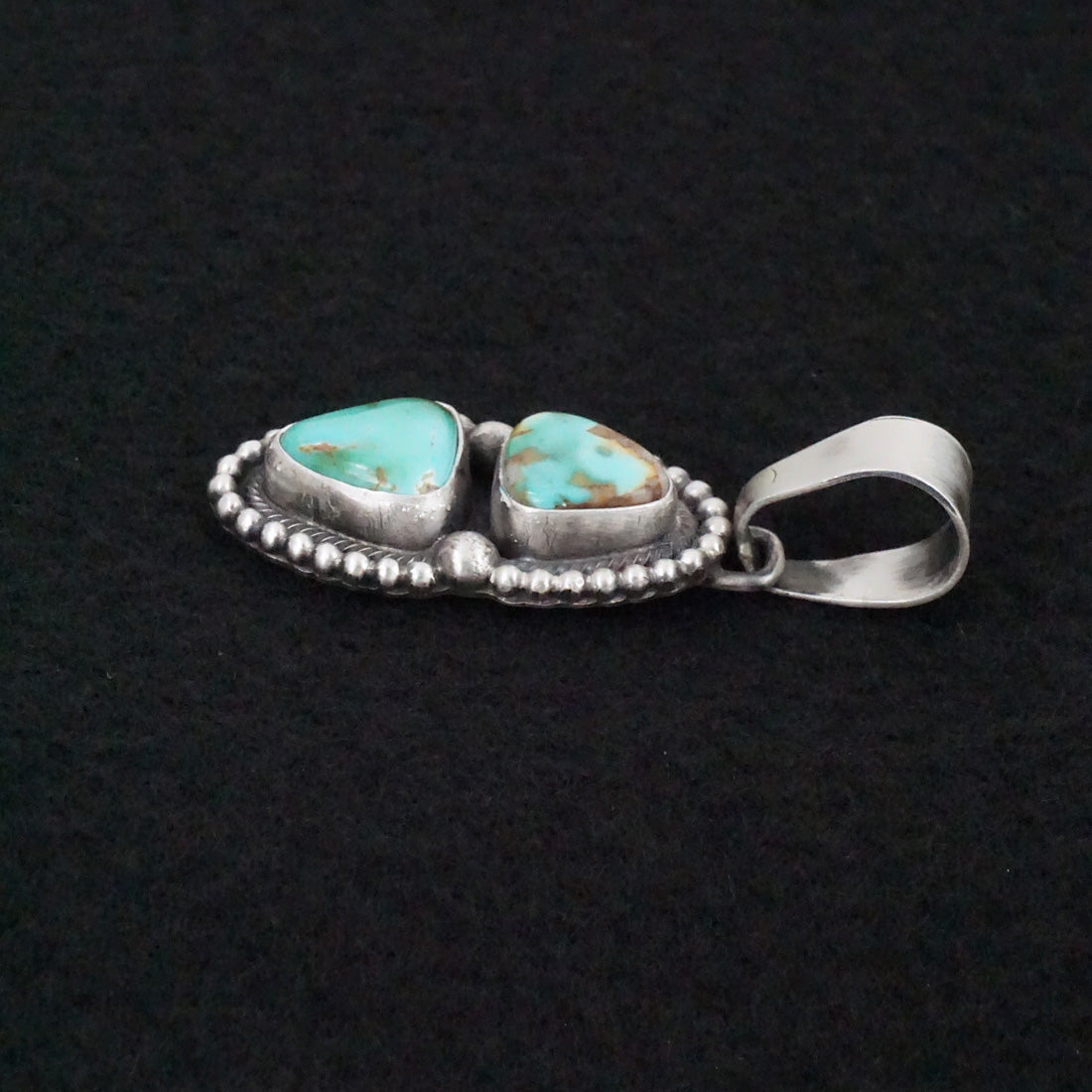 Darrin Livingston Turquoise & Sterling Silver Pendant