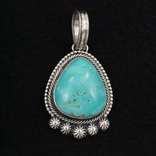 Kathleen Livingston Turquoise & Sterling Silver Pendant