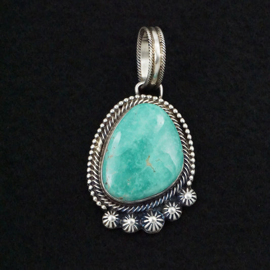 Kathleen Livingston Turquoise & Sterling Silver Pendant