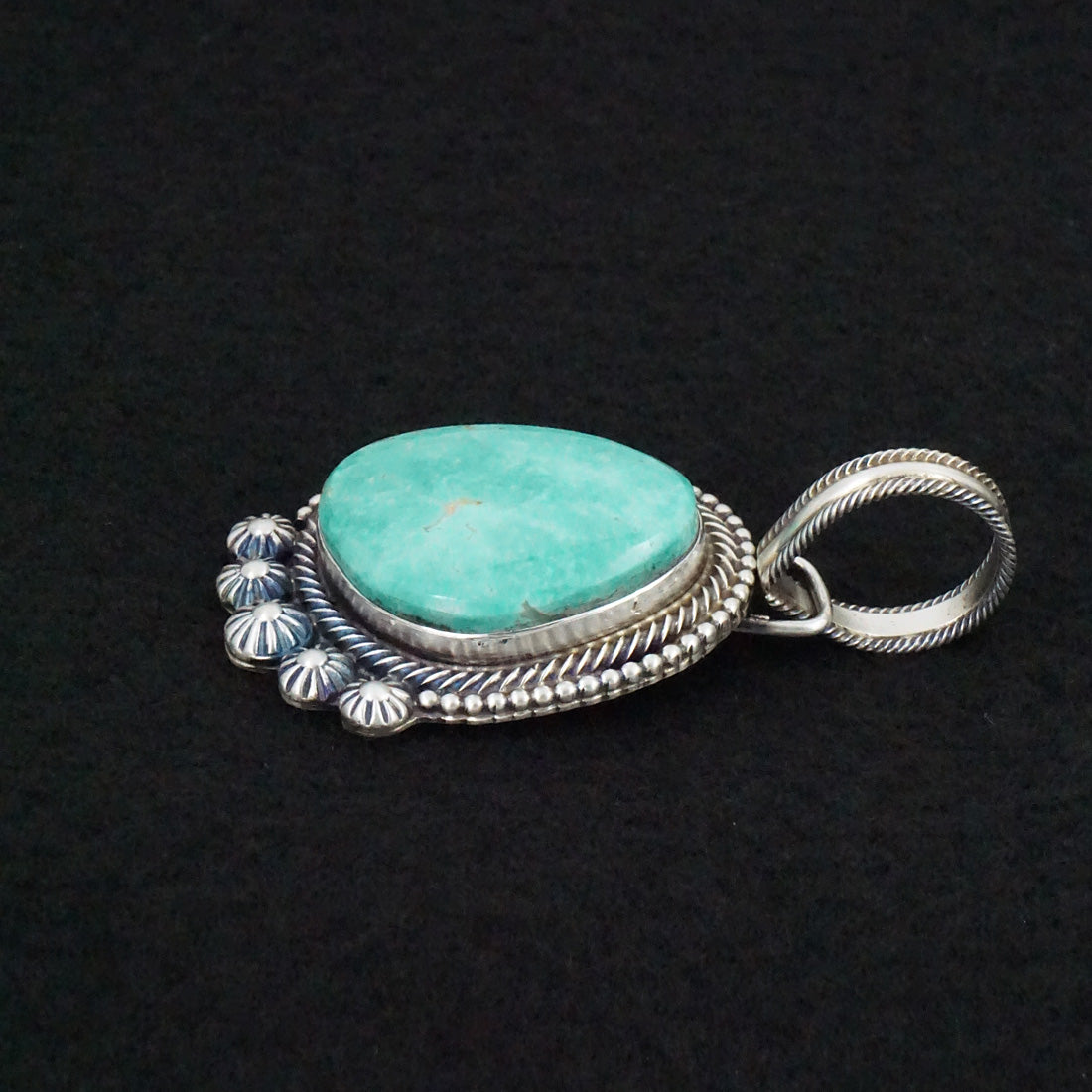 Kathleen Livingston Turquoise & Sterling Silver Pendant