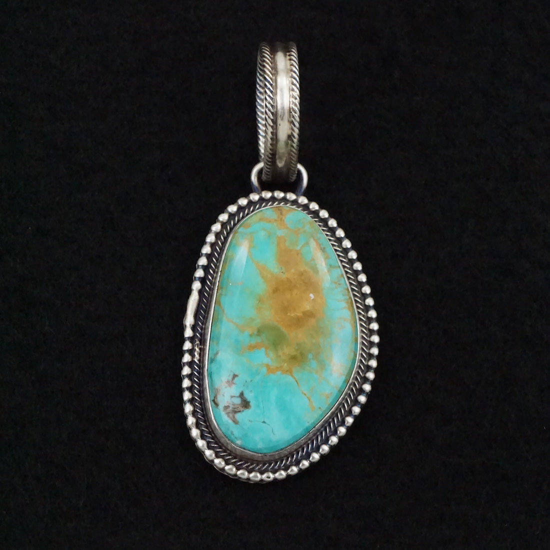 Kathleen Livingston Turquoise & Sterling Silver Pendant