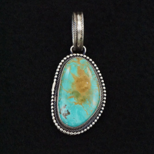 Kathleen Livingston Turquoise & Sterling Silver Pendant