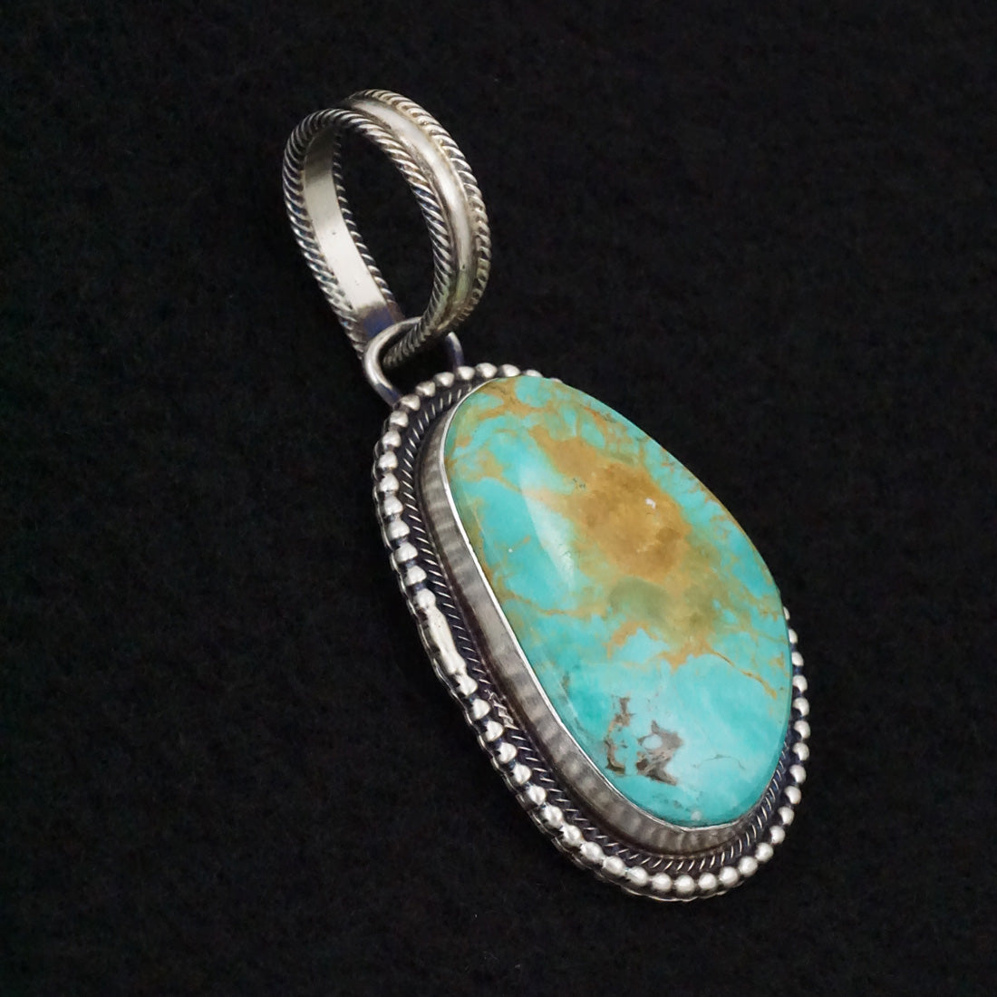 Kathleen Livingston Turquoise & Sterling Silver Pendant