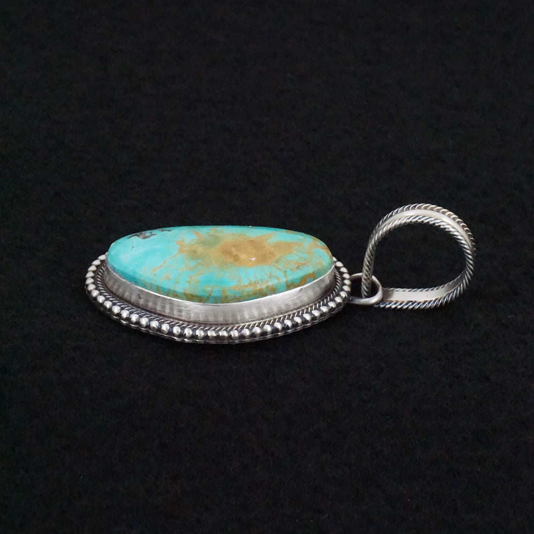 Kathleen Livingston Turquoise & Sterling Silver Pendant