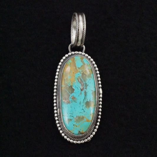 Kathleen Livingston Turquoise & Sterling Silver Pendant