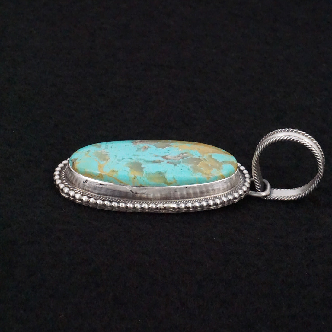 Kathleen Livingston Turquoise & Sterling Silver Pendant