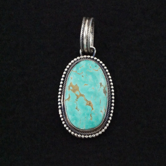 Kathleen Livingston Turquoise & Sterling Silver Pendant