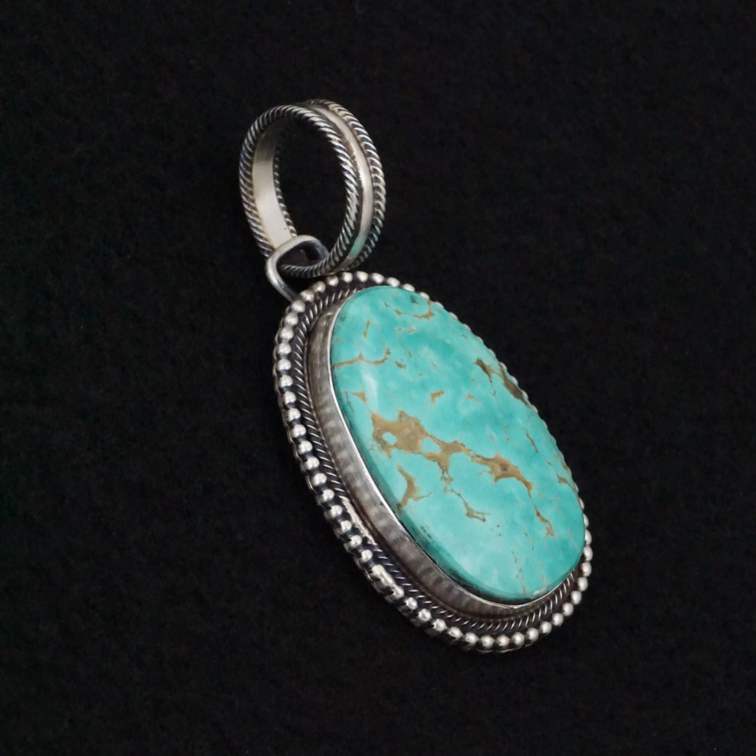 Kathleen Livingston Turquoise & Sterling Silver Pendant