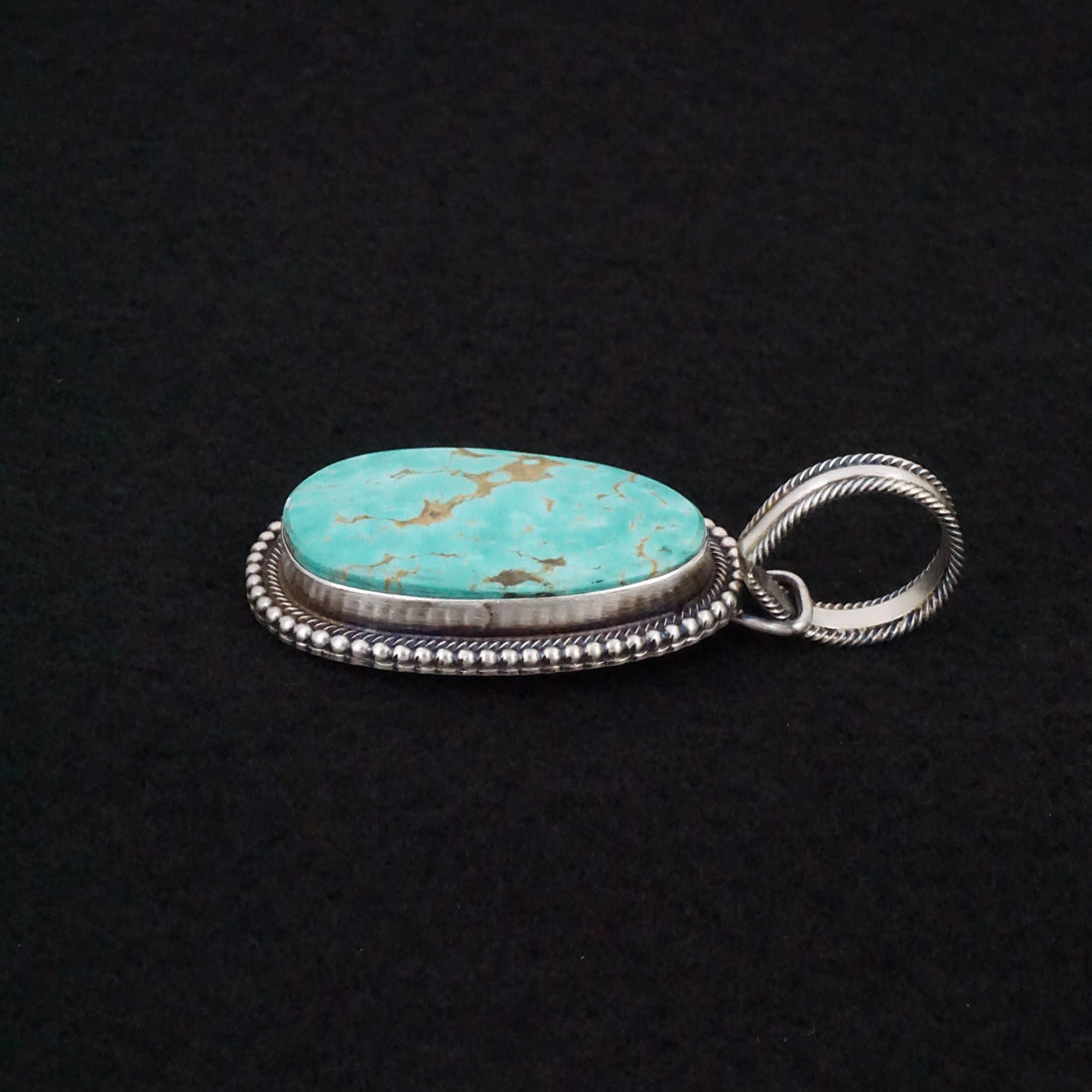 Kathleen Livingston Turquoise & Sterling Silver Pendant