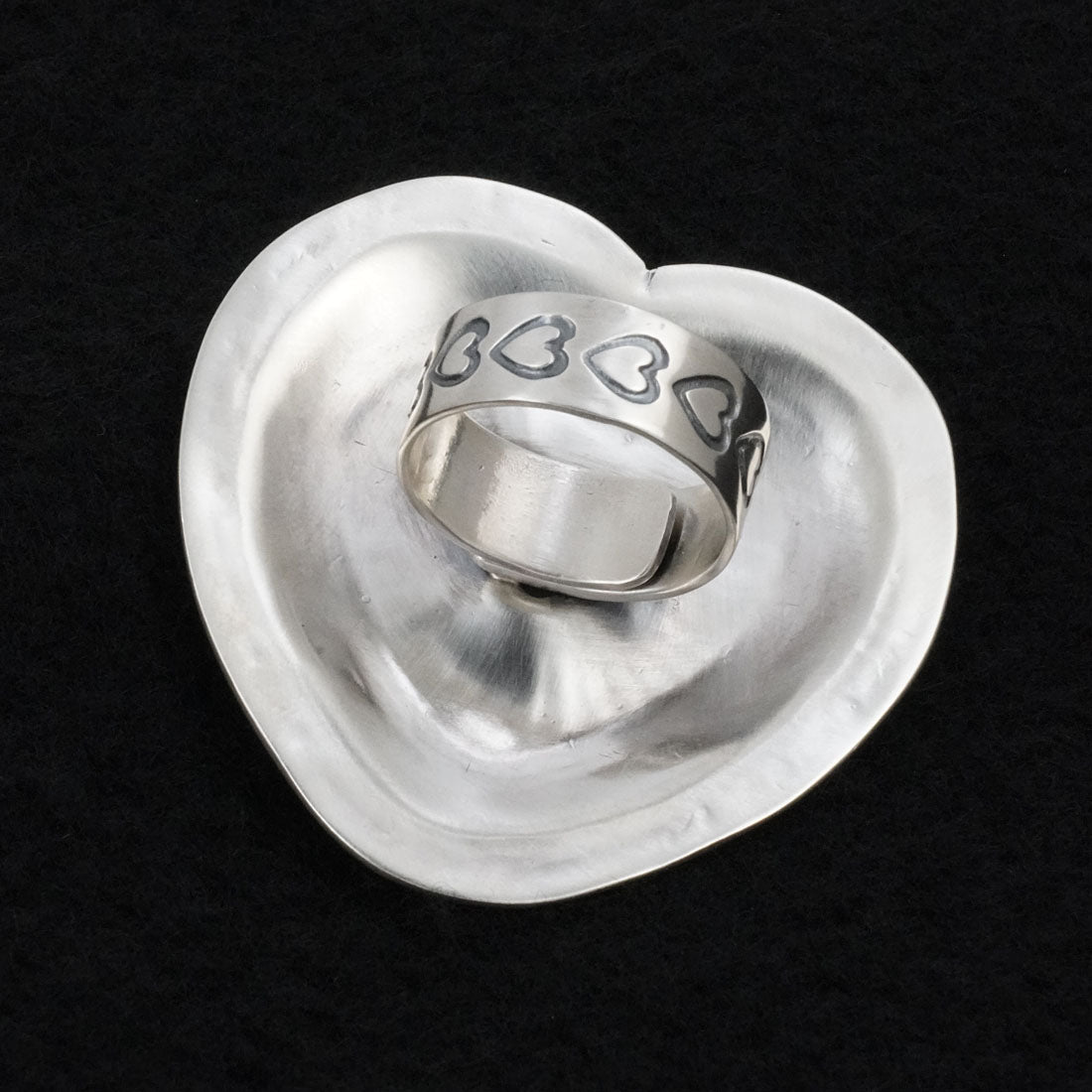 Arnold Blackgoat Sterling Silver Ring Adj.