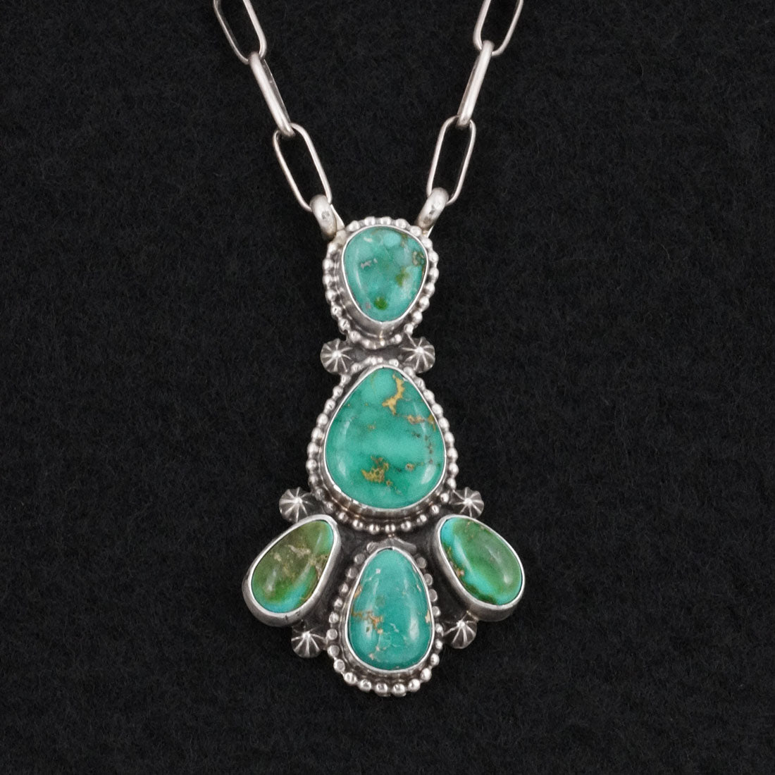 Randy Billy Turquoise & Sterling Silver Necklace