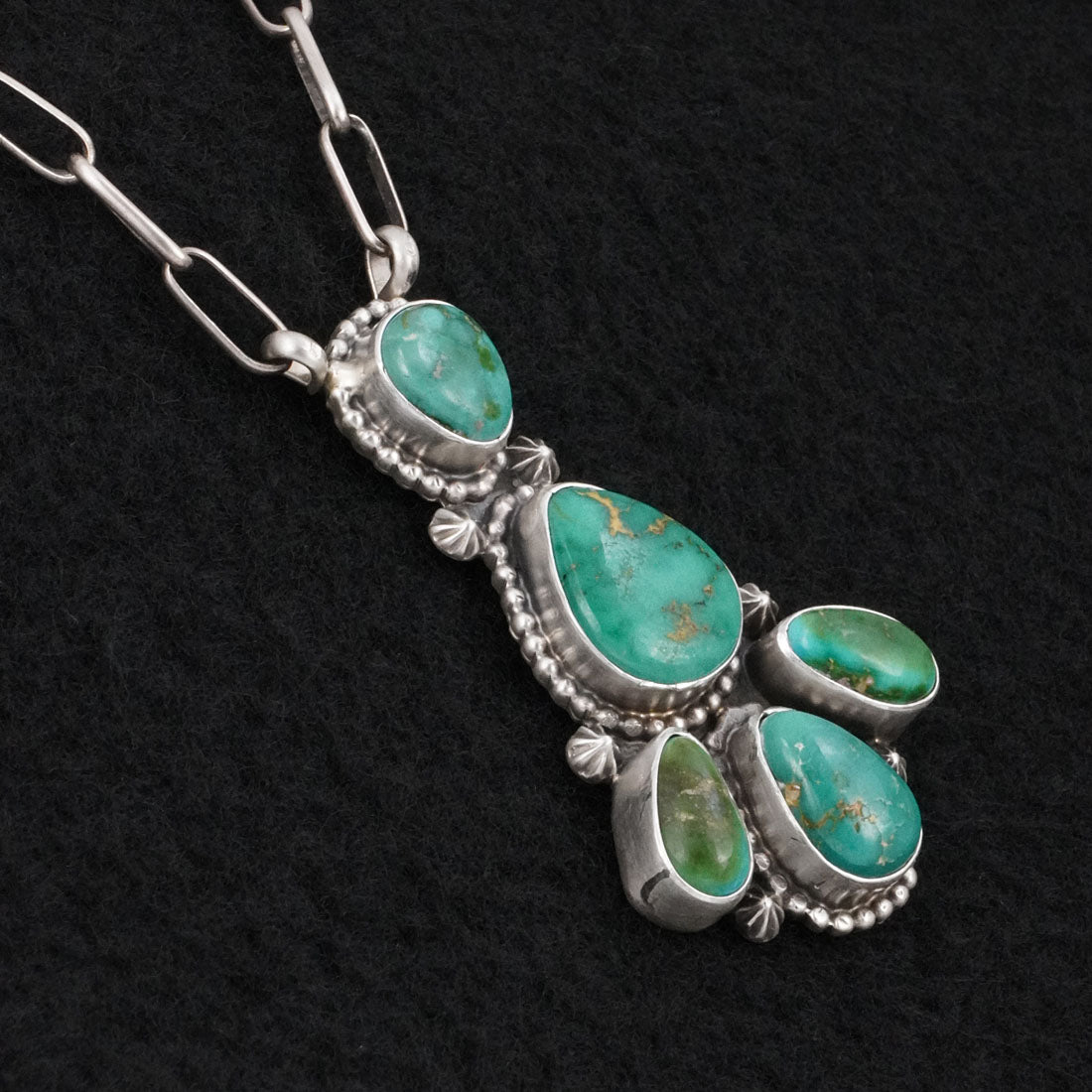 Randy Billy Turquoise & Sterling Silver Necklace