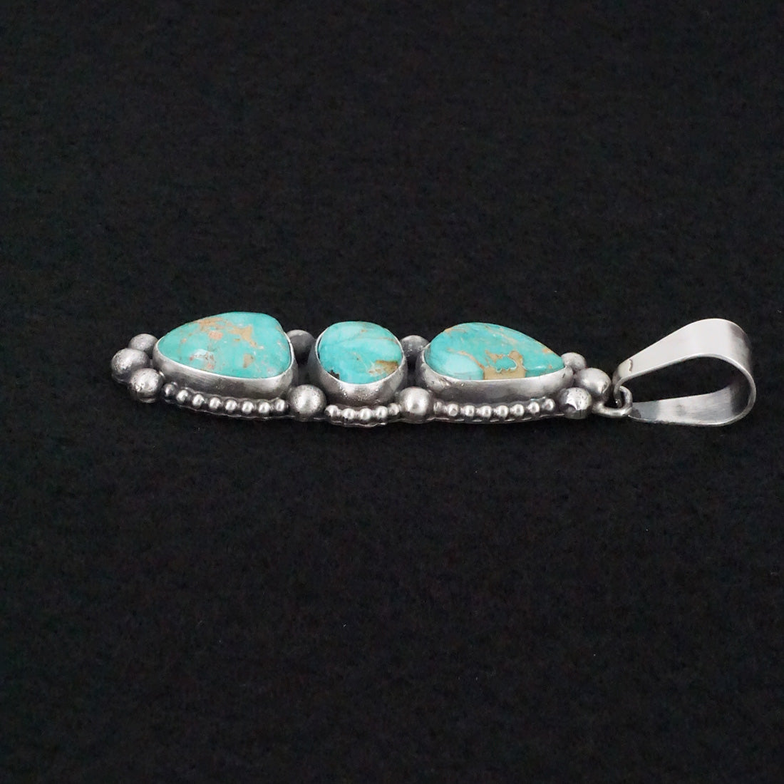 Darrin Livingston Turquoise & Sterling Silver Pendant