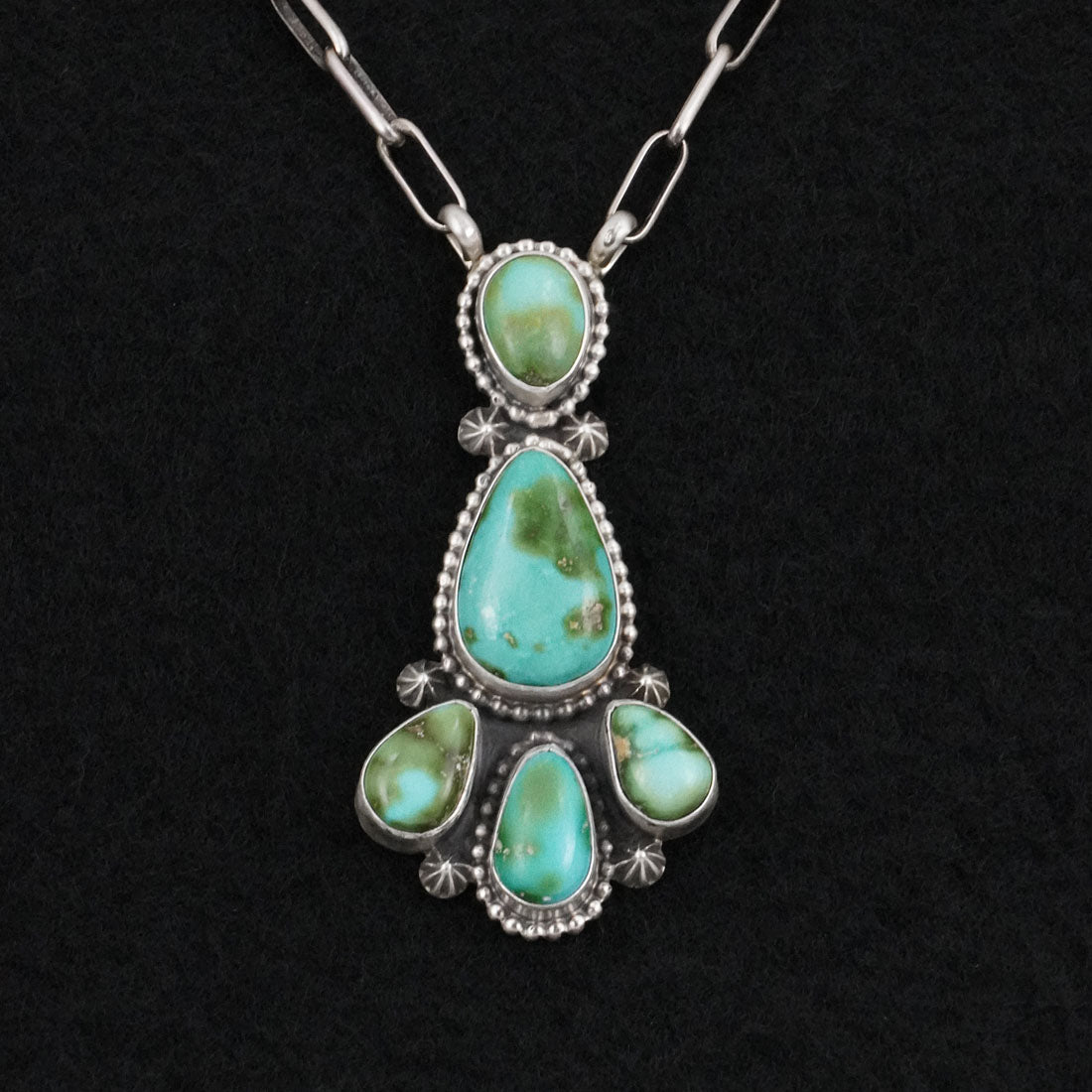 Randy Billy Turquoise & Sterling Silver Necklace