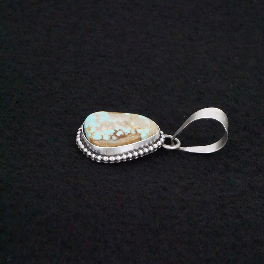 Randy Billy Turquoise & Sterling Silver Pendant