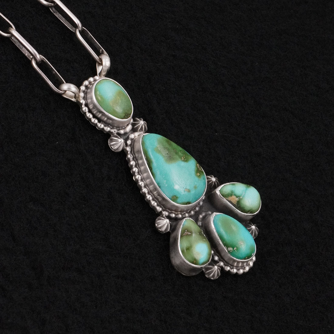 Randy Billy Turquoise & Sterling Silver Necklace