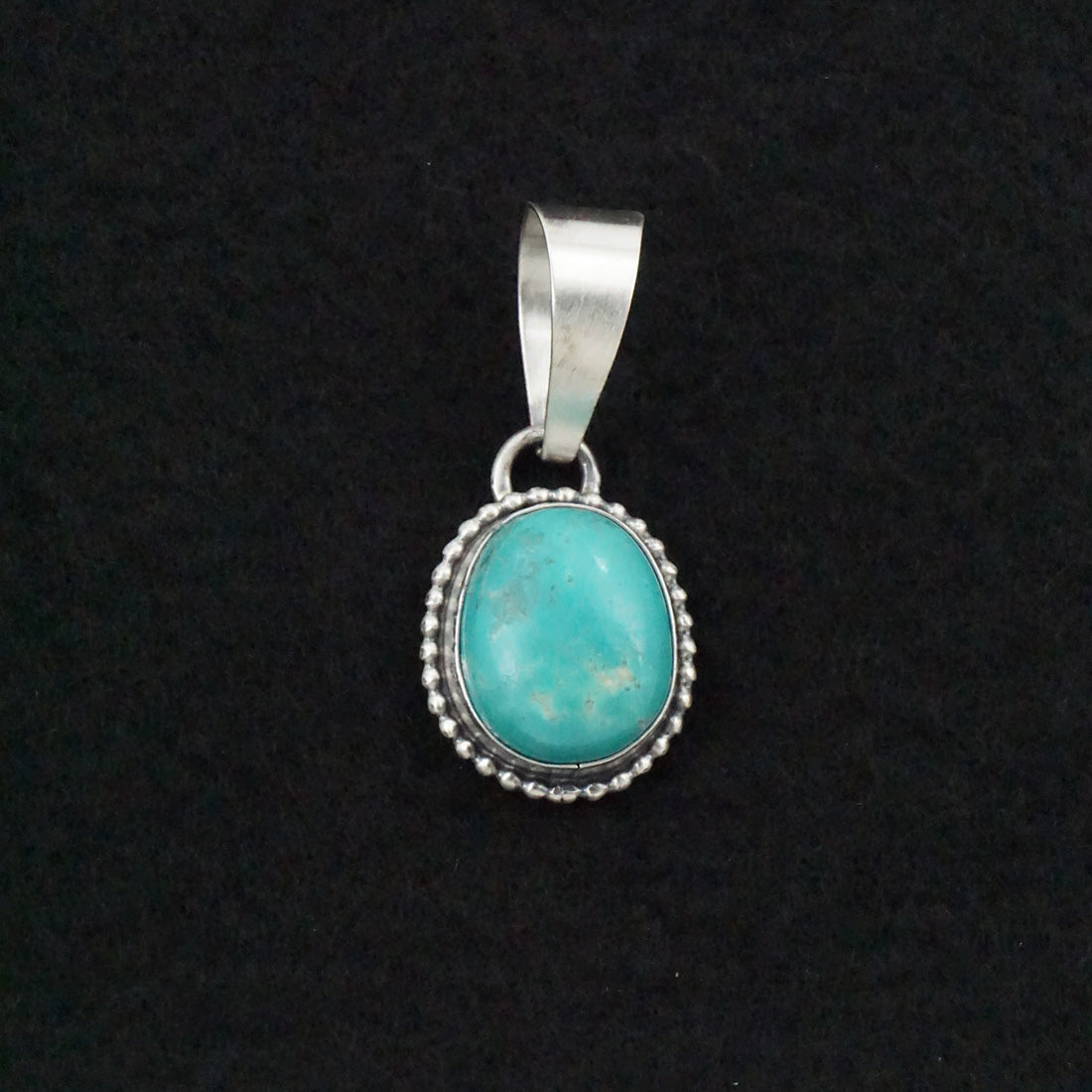 Randy Billy Turquoise & Sterling Silver Pendant