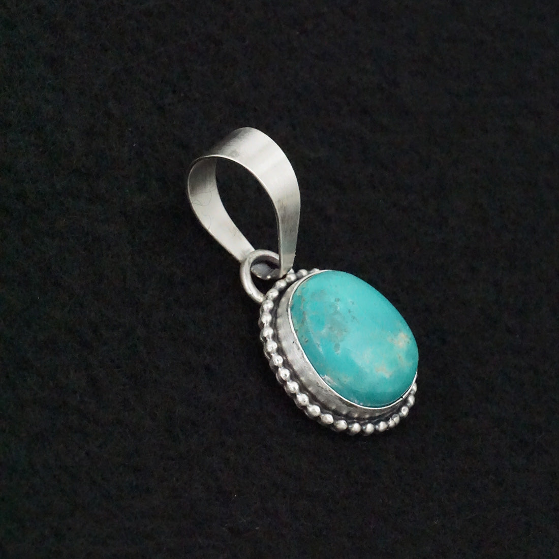 Randy Billy Turquoise & Sterling Silver Pendant