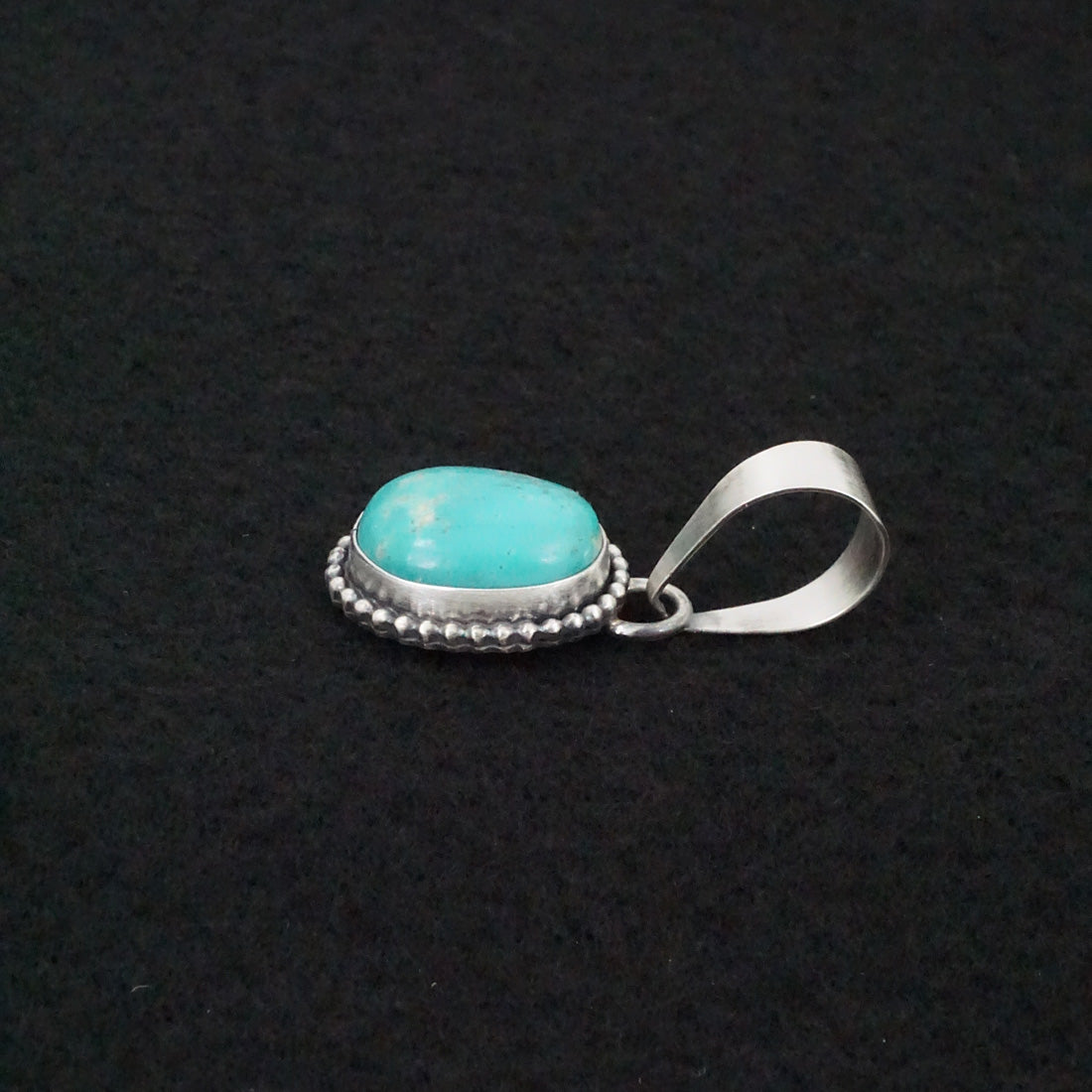 Randy Billy Turquoise & Sterling Silver Pendant