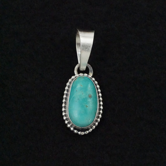 Randy Billy Turquoise & Sterling Silver Pendant