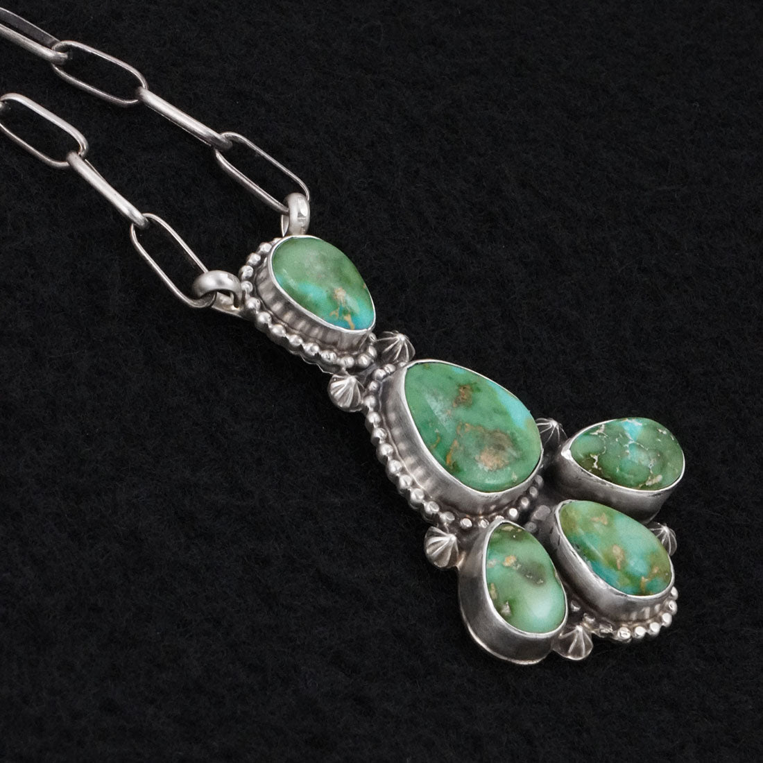 Randy Billy Turquoise & Sterling Silver Necklace