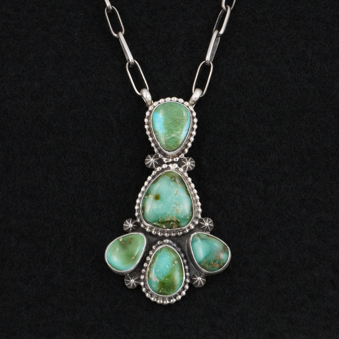 Randy Billy Turquoise & Sterling Silver Necklace