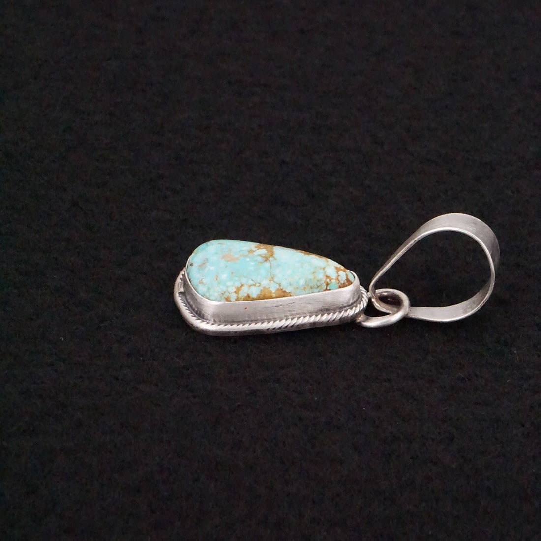 Randy Billy Turquoise & Sterling Silver Pendant