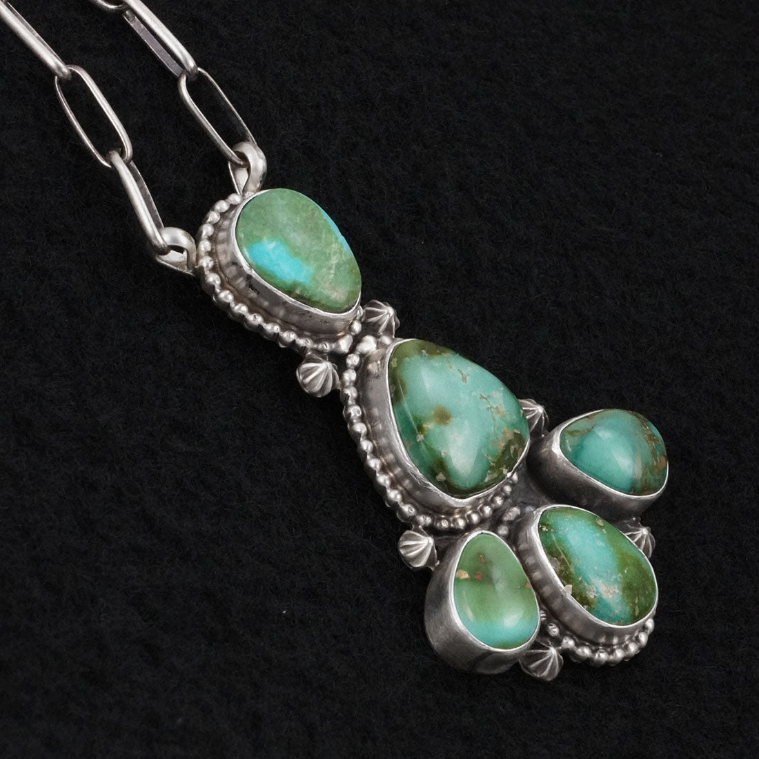 Randy Billy Turquoise & Sterling Silver Necklace