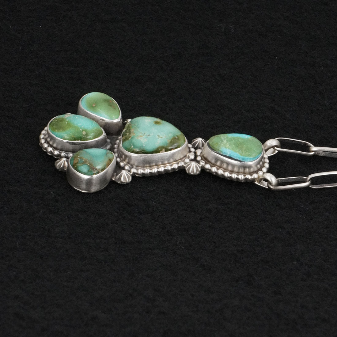 Randy Billy Turquoise & Sterling Silver Necklace